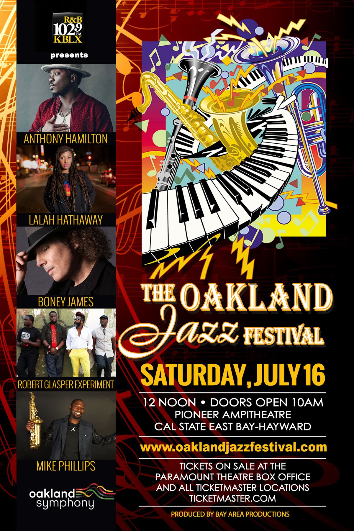 Oakland Jazz Festival 2016