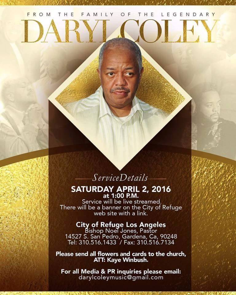 daryl+coley+funeral+arrangements