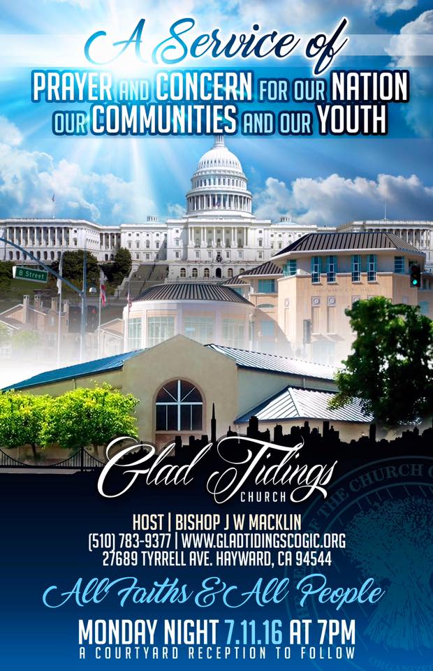 Glad Tidings Service of Prayer and Concern for the Nation