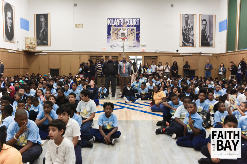 Kipp Bridge Academy Dedicates Klay Thompson Court
