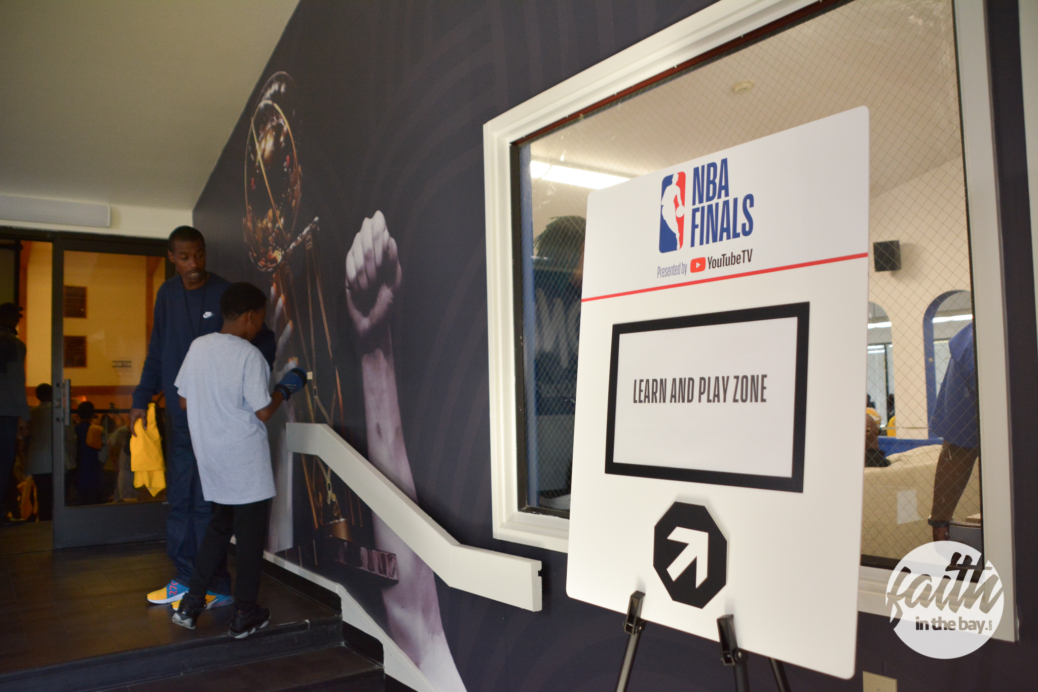 Warriors Nba Cares Ira Jenkins Rec Center 2019 6660