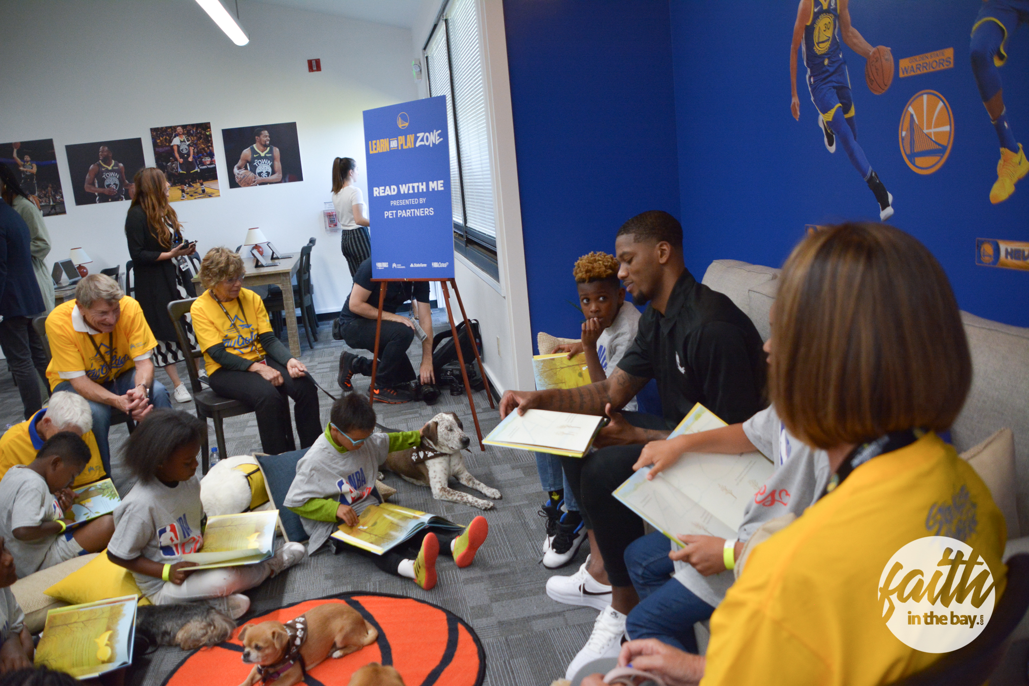 Warriors Nba Cares Ira Jenkins Rec Center 2019 6703