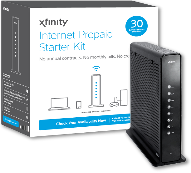 Xfinity Prepaid Internet Starter Kit