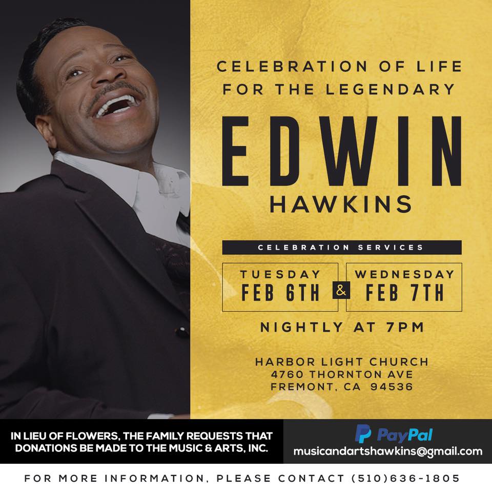 Edwin Hawkins Funeral Service